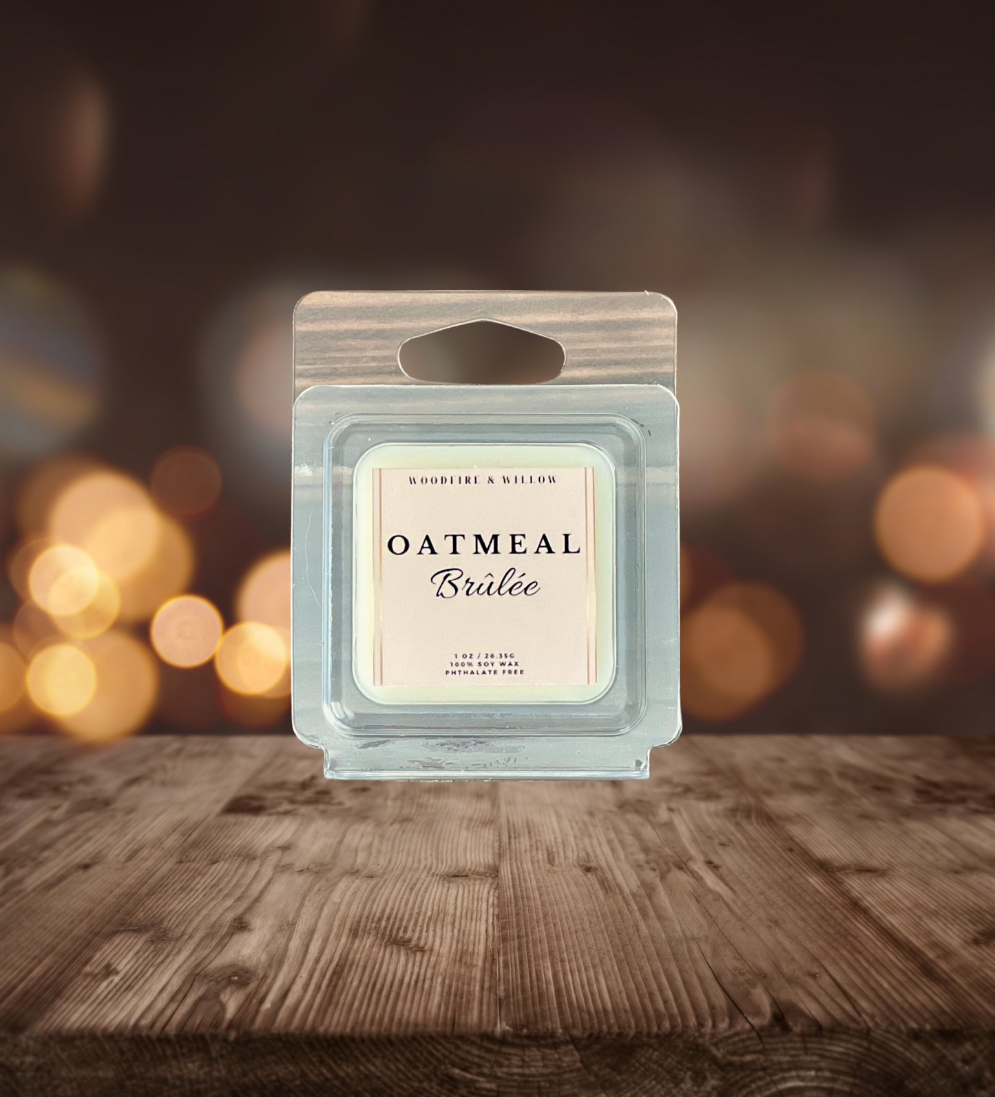 Oatmeal Brûlée Mini Melt Wax Cube