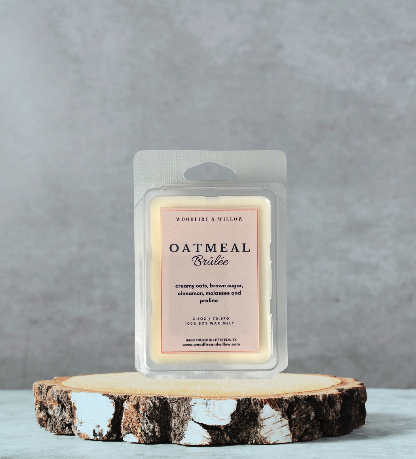 Oatmeal Brûlée Wax Melt Bar
