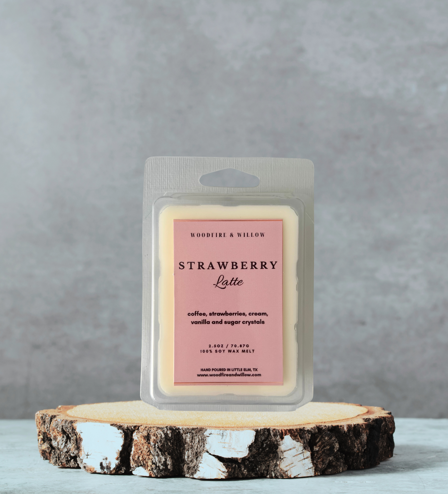 Strawberry Latte Wax Melt Bar