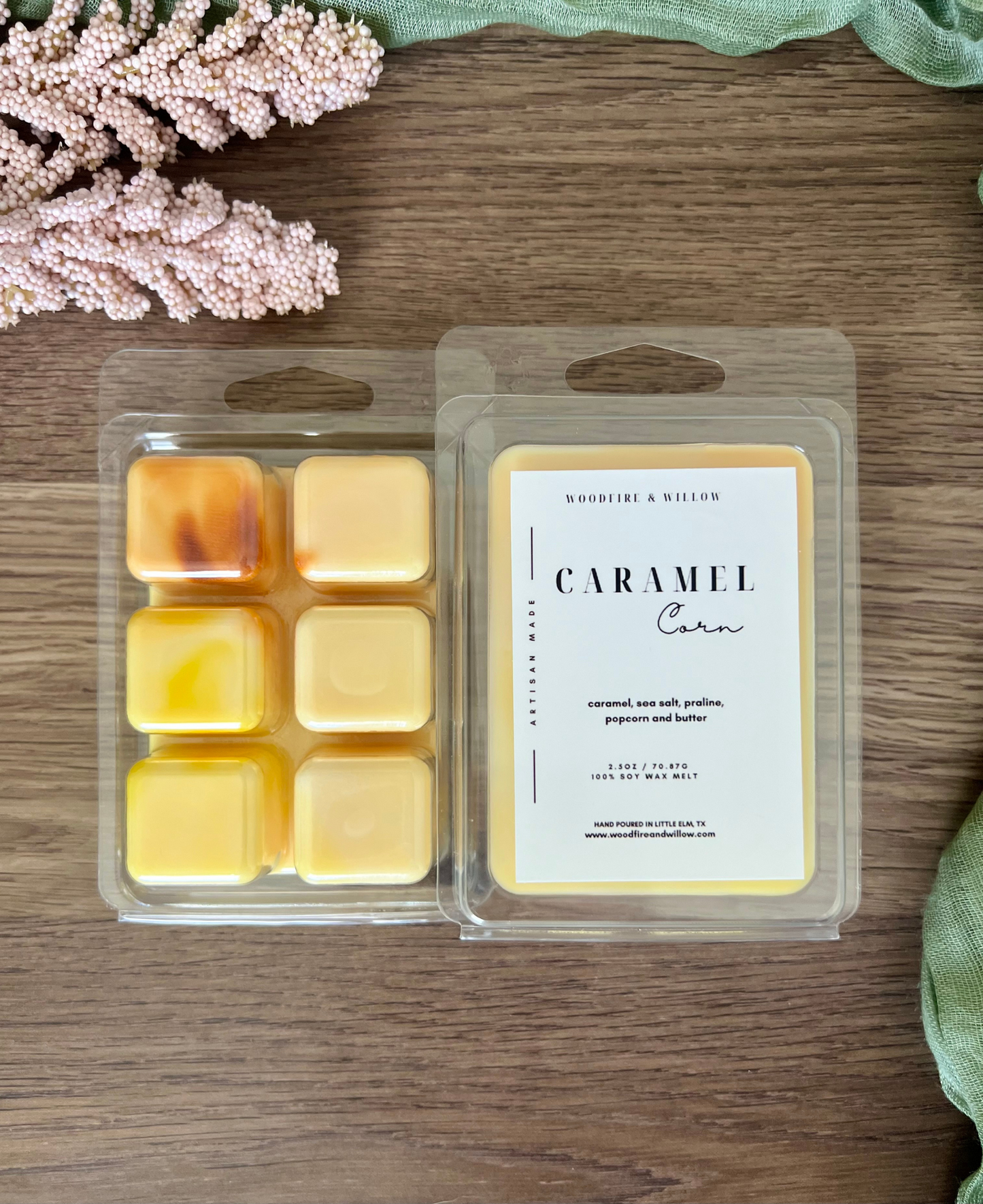 Caramel Corn Wax Melt Bar