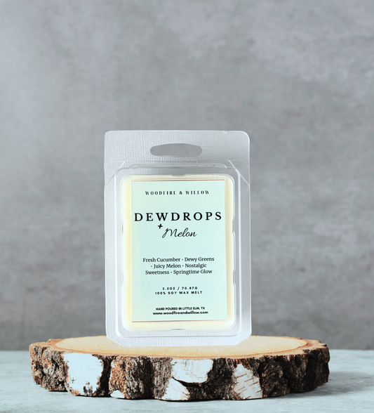 Dewdrops & Melon Wax Melt Bar